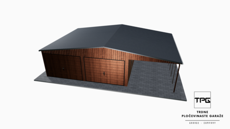 6x6 + 3x6 carport