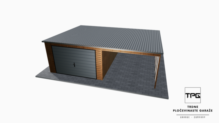 3,5x5 + carport 3x5