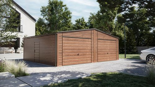 vizualizacija PREMIUM garaže 7x6 m